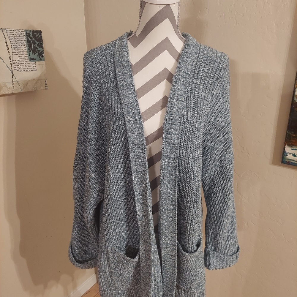 Jones New York Cardigan Open Front Size L